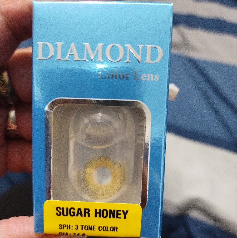 Sugar Honey Diamond Color Lens